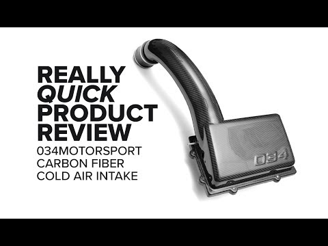034Motorsport Carbon Fiber Cold Air Intake - (A3, S3, Golf, GTI, Golf R, TT)