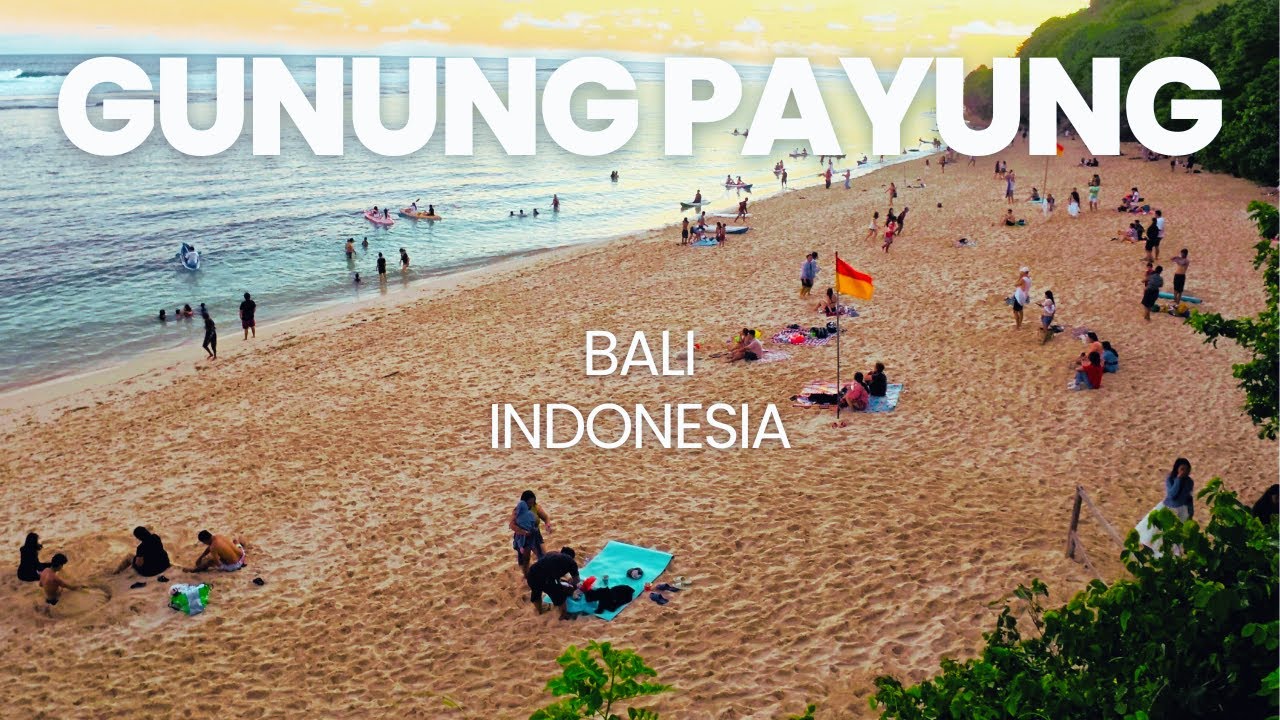 Dive into an immersive walking tour of Pantai Gunung Payung.