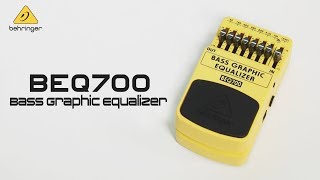 Video thumbnail for BEHRINGER / Bass Graphic Equalizer BEQ700 by サウンドハウス