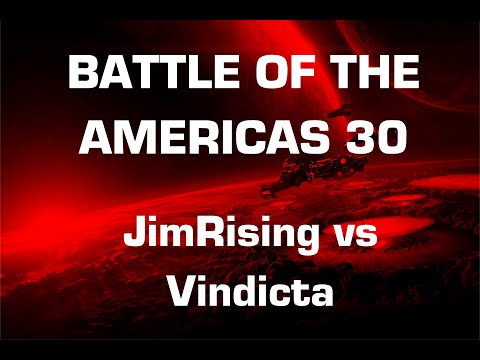 Starcraft 2 - Battle of the Americas 30 - JimRising vs Vindicta