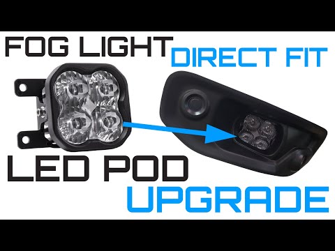 DIRECT FIT LED Fog Light UPGRADE For my Ram 2020!
