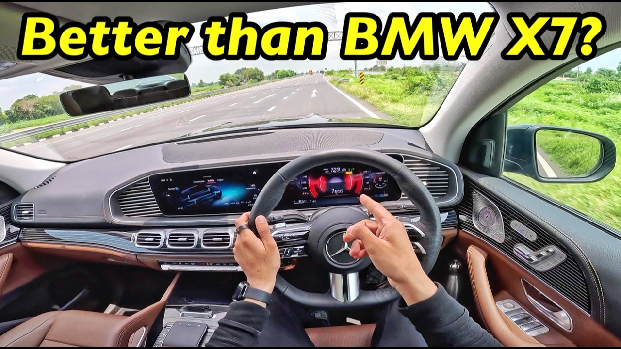 New Mercedes GLS 450d "AMG LINE" Drive Review 😍 @Aayushssm