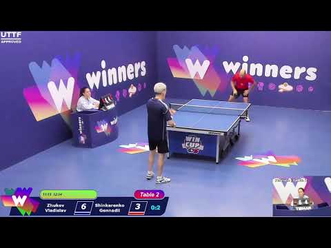 WINners CUP table 2  27.11 Zhukov Vladislav - Shinkarenko Gennadii 18:00