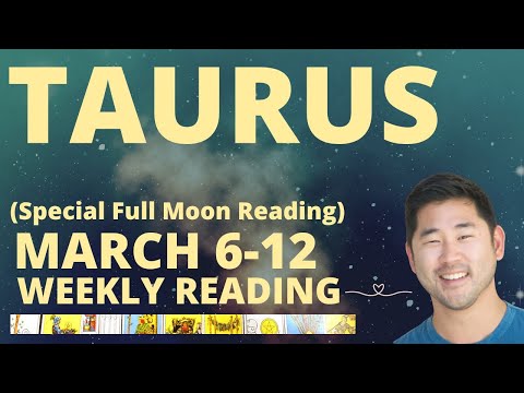 TAURUS - Your Path Will Be GOLDEN Thanks To The Powerful Full Moon ❤️🙏  Weekly Tarot Horoscope ♉️