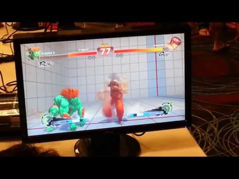 EVO 2013 SSF4AE 2012: Nice1(Guy) vs Ahmed(Blanka)