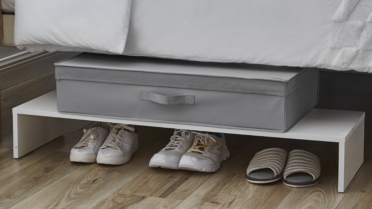 Yak About It® Bi Level Shoe Storage Organizer