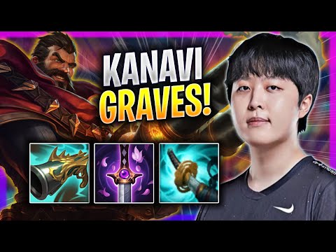 KANAVI PERFECT GAME WITH GRAVES! - JDG Kanavi Plays Graves JUNGLE vs Lee Sin! | Bootcamp 2023