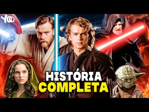Resumo de Star Wars - Ordem Cronológica - A HISTÓRIA COMPLETA DE STAR WARS