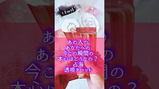 あの人の今この瞬間の本心は？透視👁️タロット占い #占海 #占い #恋愛 #相手の本音 #復縁 #複雑恋愛 #音信不通#既読スルー #恋愛相談 #タロット #オラクル#あの人の気持ち