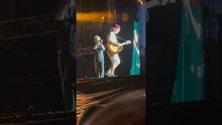 Green Day fan kicked off stage after playing 'Wonderwall' by Oasis #shorts