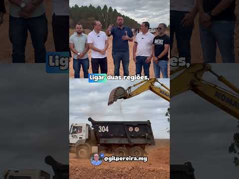 OBRA EM RITMO ACELERADO 🚧 #boragil #riopardodeminas #santoantoniodoretiro #rpm #nortedeminas