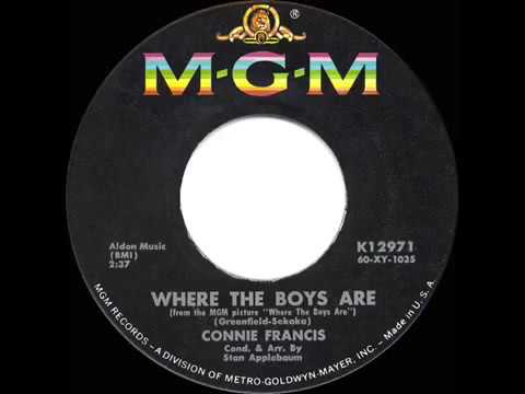 1961 HITS ARCHIVE  Where The Boys Are   Connie Francis