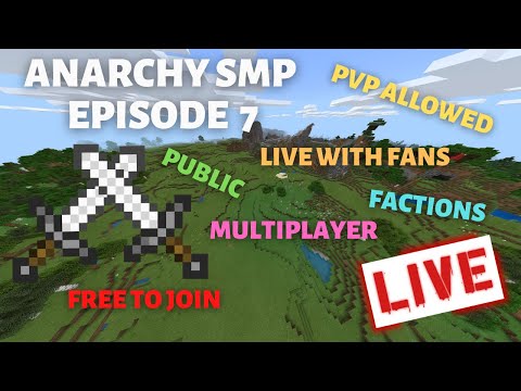 SolracJr - 🔴 Public Minecraft Anarchy World *NO HACKS* With Subscribers 🔴