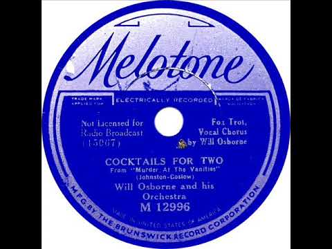 Will Osborne - Cocktails For Two (Will Osborne)
