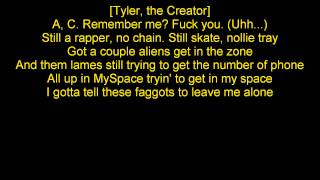 Casey Veggies - Remember Me Lyrics Ft Hodgy Beats , Tyler The Creator