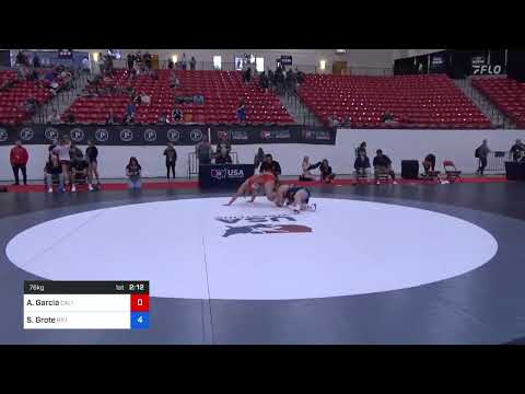 76 Kg Cons 8 #1 - Alexa Garcia, California Vs Skylar Grote, Beaver Dam RTC - TMWC 7736