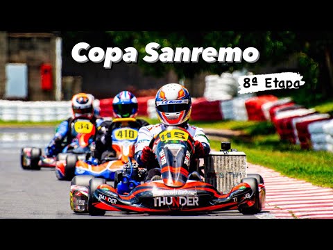 Copa Sanremo Kart - 8 Etapa  - 29 out 2022 - Baterias 01 e 02