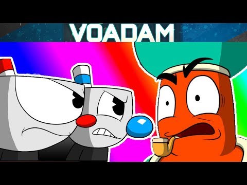 Before the Battle with Djimmi! (Cuphead Comic Dub #100) with Mugman! [VOAdam Dubs]