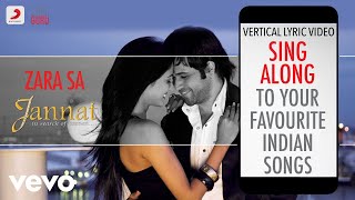 Zara Sa - Jannat|Official Bollywood Lyrics|KK - YouTube