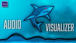 Zharks Audio Visualizer | Shark and Wave (After Effects)