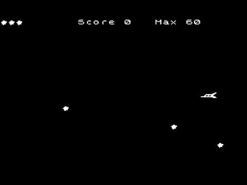 METEOR STORM FIRE AND AVOID JUPITER CANTAB JUPITER ACE 1981 COMPUTER