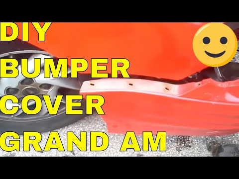 Remove and Install Grand Am Front Bumper Cover