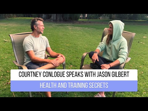 Professional Surfer Courtney Conlogue shares her health and training secrets with Jason Gilbert