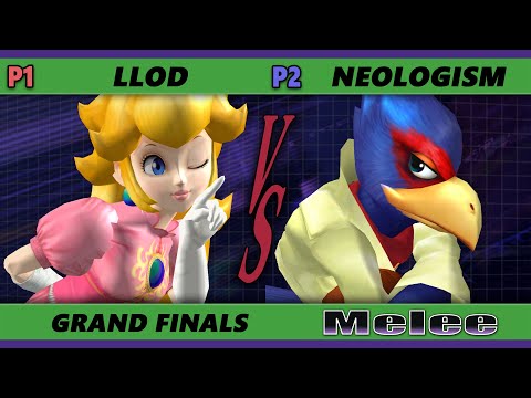 S@X 408 Online GRAND FINALS - Neologism (Falco) Vs. Llod [L] (Peach) Smash Melee - SSBM