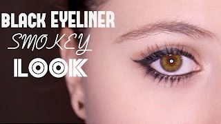 Black eyeliner smokey eyes + Coral lips | Makeup by Pi