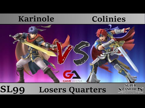 SmashLAN'd 99 - Losers Quarters: Karinole (Ike) vs VNG | Colinies (Roy)
