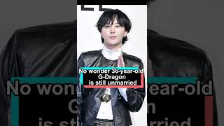 No wonder 36-year-old G-Dragon is still unmarried; the real reason behind it is heartbreaking.#usa