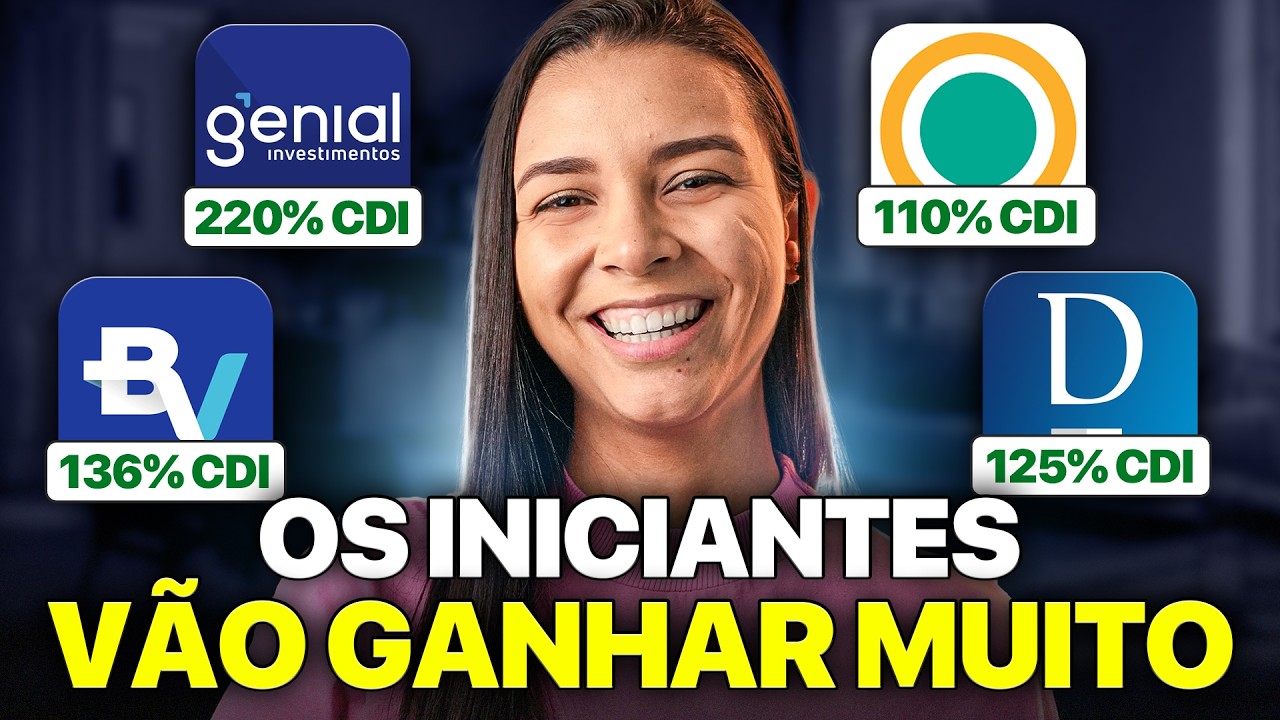 4 INVESTIMENTOS SEGUROS PARA INICIANTES QUE ESTÃO RENDENDO MUITO!