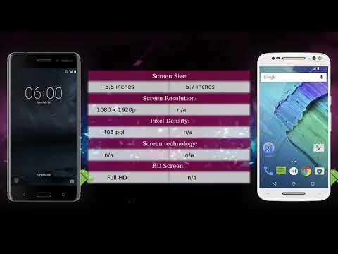 Nokia 6 vs Motorola X Style - Phone comparison