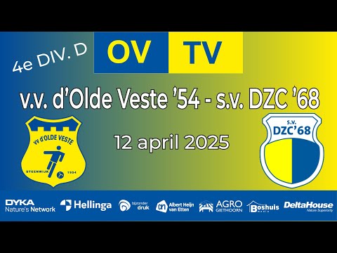 OV-TV | Samenvatting | v.v. d'Olde Veste '54 - s.v. DZC '68 | 12-04-2025 | 4e Div. D