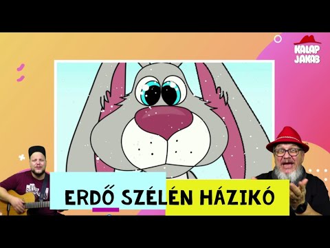 Kalap Jakab - Erdő szélén házikó (gyerekdal, animáció, tél verzió)