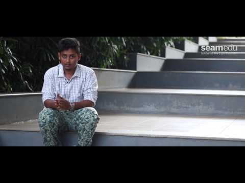 Photography Student Sreesh Balsa talks about his experience at Seamedu - Bangalore Campus