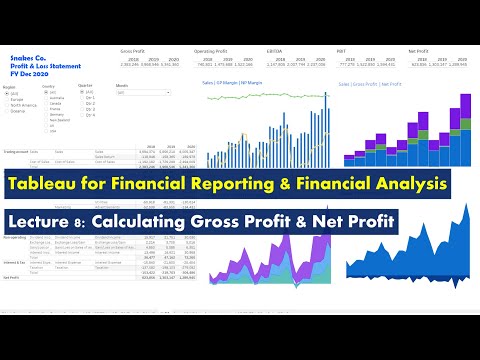 Tableau for Financial Reporting Financial Analysis Course Introduction