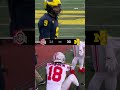 Michigan ENDS the Buckeyes undefeated season #shorts