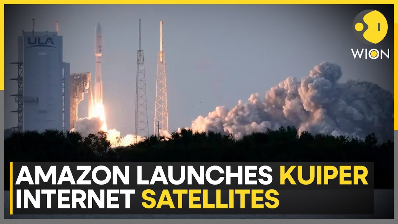 Amazon Challenges Starlink With First Satellite Launch | World News | WION