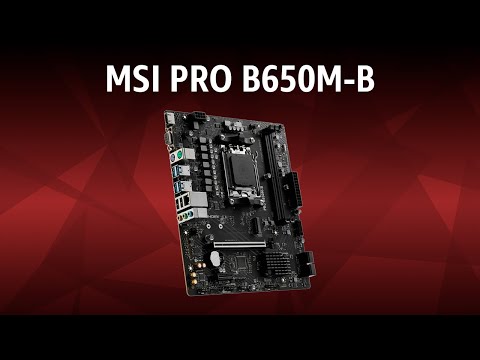 MSI PRO B650M-B