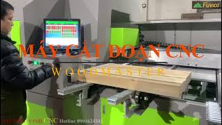 Máy cắt chân pallet CNC, cắt phôi tự động Woodmaster