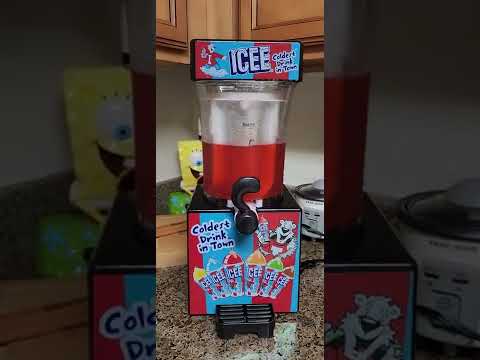 Icee Slushie Machine just testing to see if it works #trending #icee #slushies