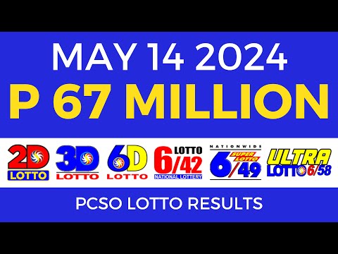 Lotto Result Today 9pm May 14 2024 Complete Details