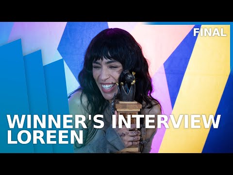 Winner's Interview & Performance | LOREEN – Tattoo | Melodifestivalen 2023 Final