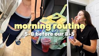 Everything We Do in 2 Hours Before Work | Morning Routine