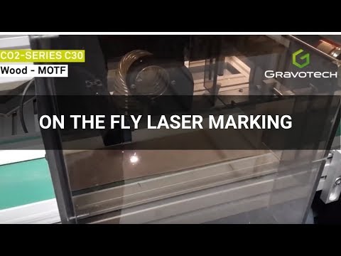 Slide 4 - CO2 laser tuotantolinjaa 30W  F200 140X140mm lasertrace (video)