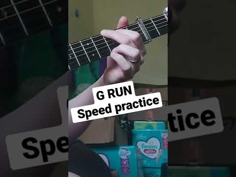 Bluegrass G RUN speed practice. subscribe to @The Canadian flatpicker  for more videos and lessons