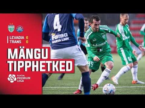 Tallinna FCI Levadia - JK Narva Trans l 6:0 l Premium liiga 11. voor l 2022