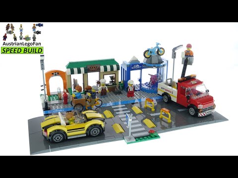 Vidéo LEGO City 60306 : La rue commerçante