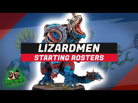 NEW Lizardmen Blood Bowl 2025 Starting Rosters (Season 3)